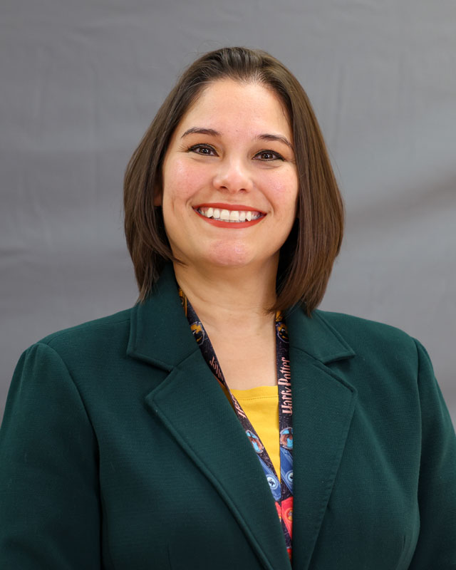 Julie Contreras, principal of Vista Del Futuro