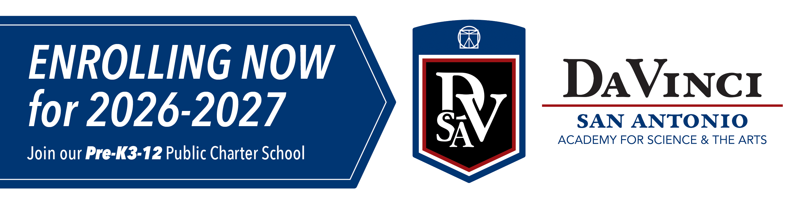 NOW ENROLLING for the 2026 through 2027 school year. Pre-K 3 through 12th grades.